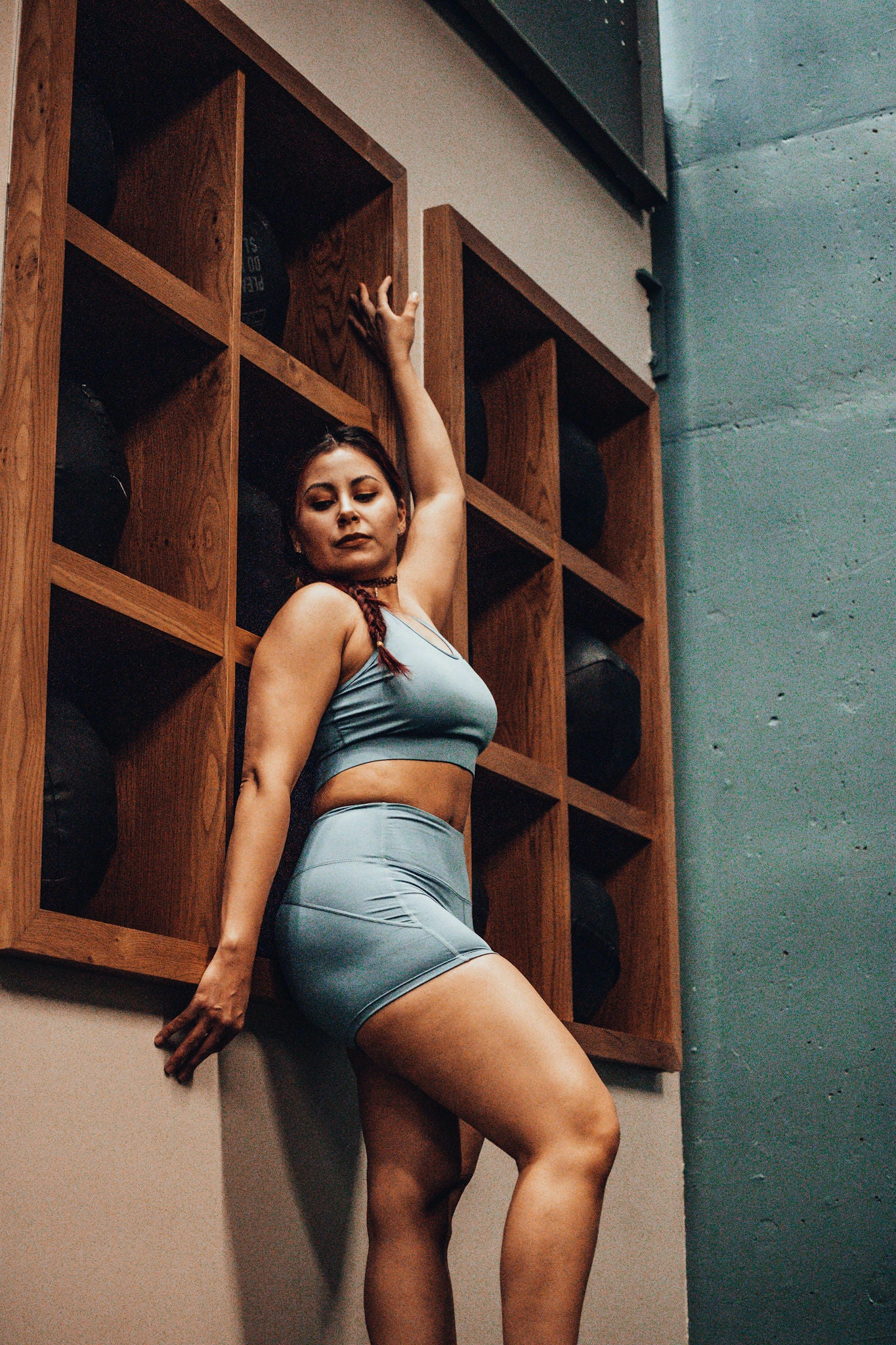 Real & Rugged Sport Bra- Resilient Blue